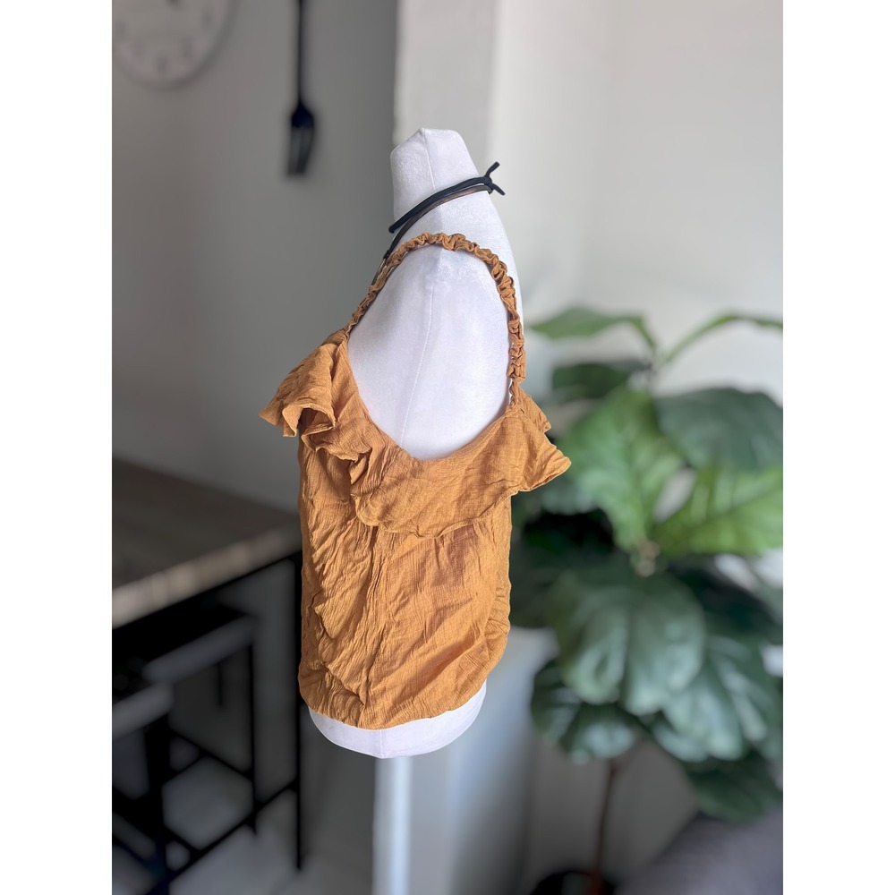 Hem & Thread Ruffled Sleeveless Tank Top Size L - Picture 3 of 8